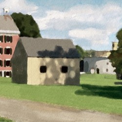 Hancock Shaker Village Brick Dwelling and Garage